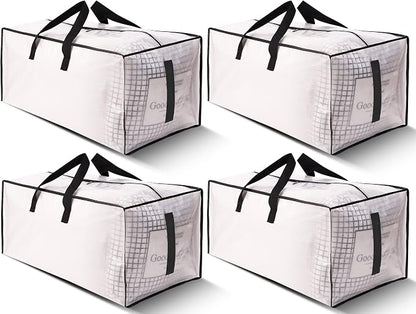 4 Pack Large Strong Moving Bags by HOMESURE
