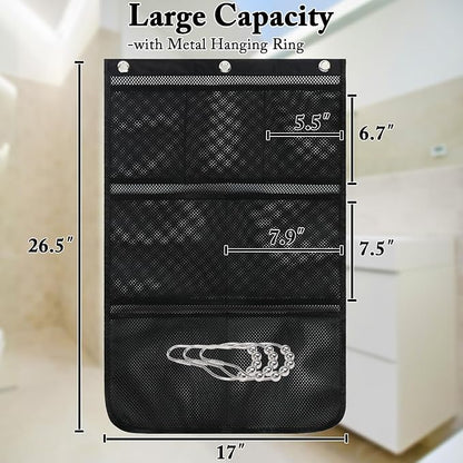 Fammart Mesh Shower Caddy Hanging, Quick-Drying Shower Organizer - Image 7