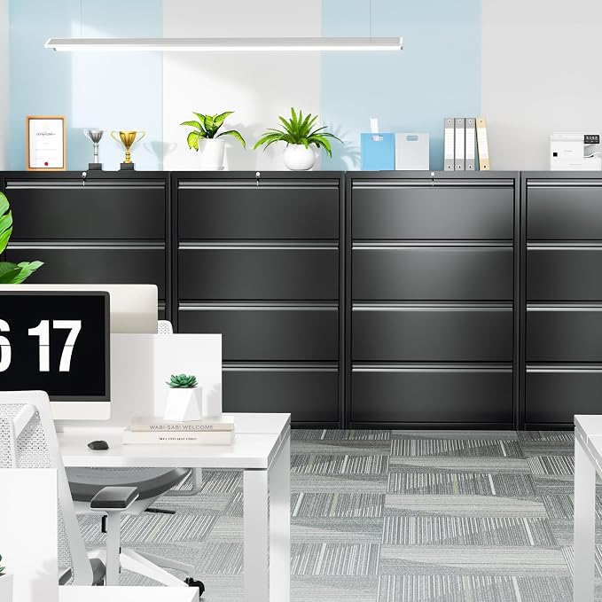 Bonusall 4 Drawer Lateral File Cabinet - Image 2