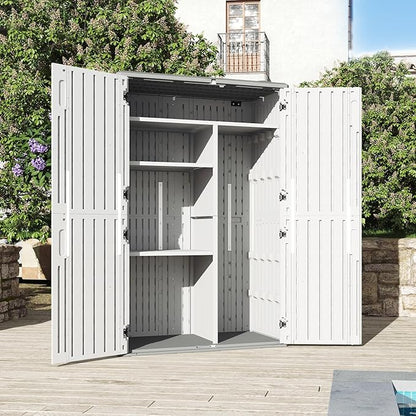 Aoxun 64 Cu.Ft Outdoor Storage Shed - Image 4