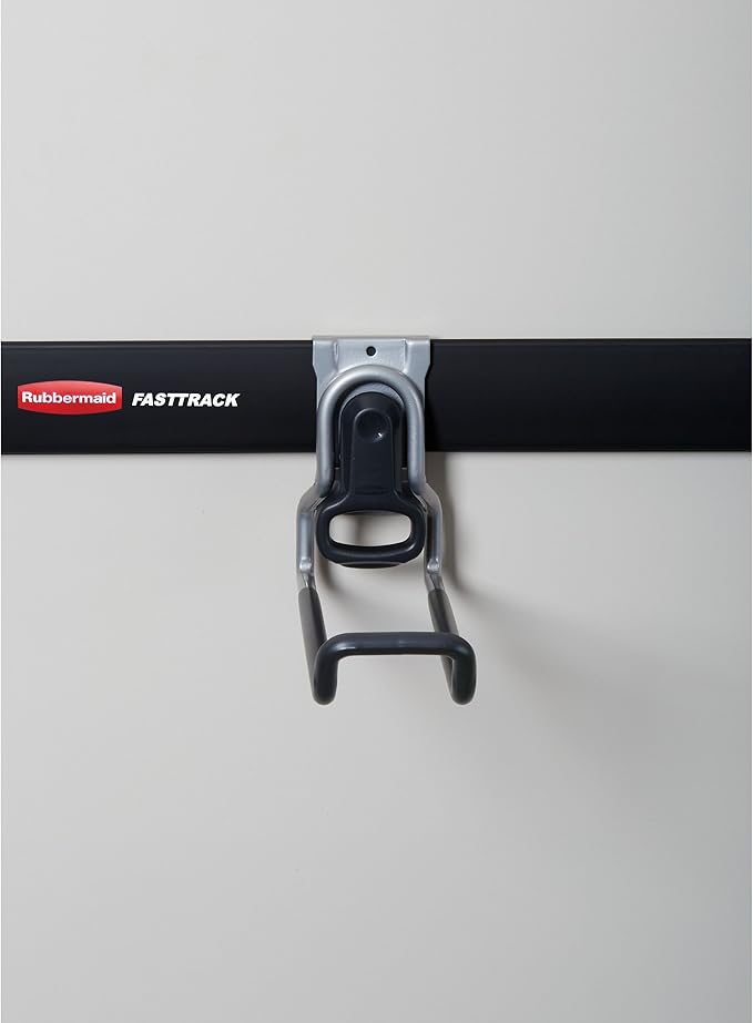 Rubbermaid Fasttrack Ladder Hook Garage Wall/Ladder Hanger Wall Mount and Heavy - Image 3