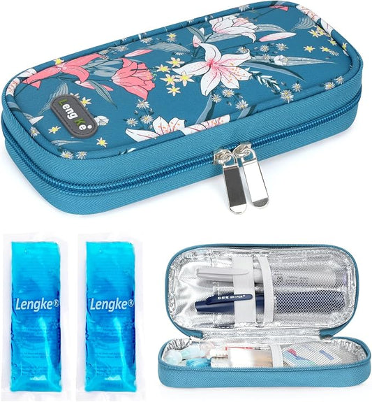 YOUSHARES Insulin Cooler Travel Case TSA Approved Medication Diabetic Supplies by YOUSHARES
