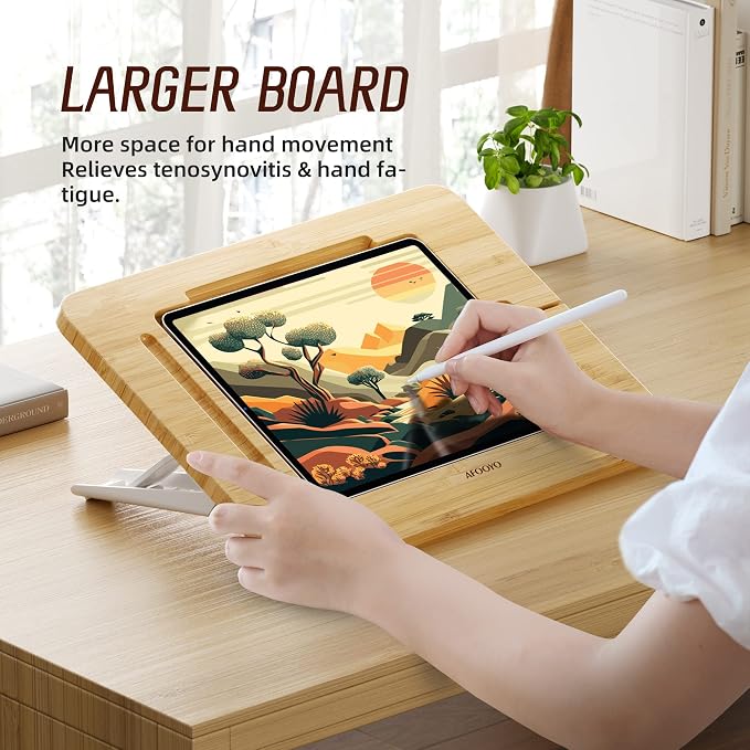 Bamboo Tablet Drawing Stand - Image 3