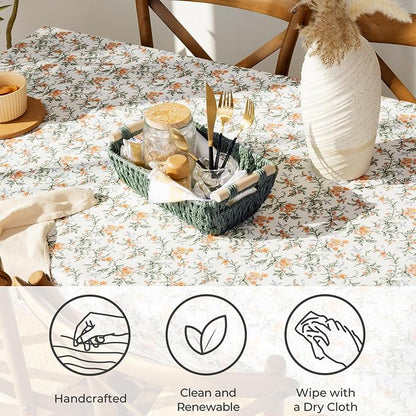 StorageWorks Round Paper Rope Woven Basket - Image 4