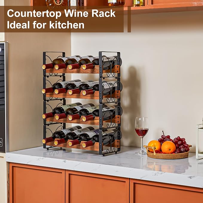 X-cosrack Wine Rack Freestanding Floor - Image 4