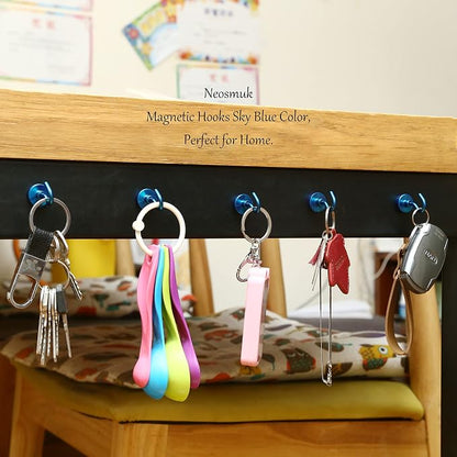 Neosmuk Magnetic Hooks, Heavy Duty 30lb+ Strong Magnet Hook - Image 4