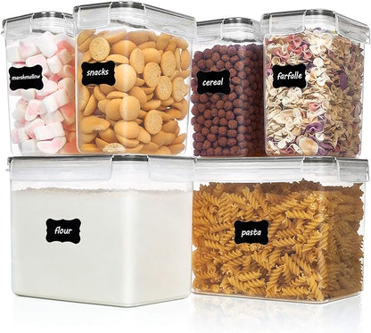 Vtopmart Airtight Food Storage Containers 6 Pieces by Vtopmart