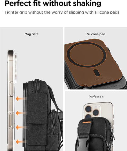 Spigen for MagSafe Wallet Magnetic Pouch Organizer EDC SSD Card Storage Wallet - Image 7