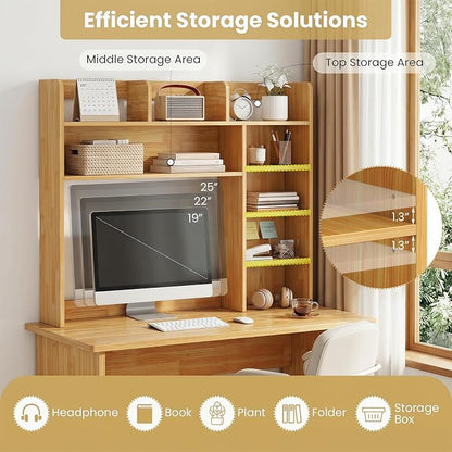 Tangkula Desktop Bookshelf - Image 7