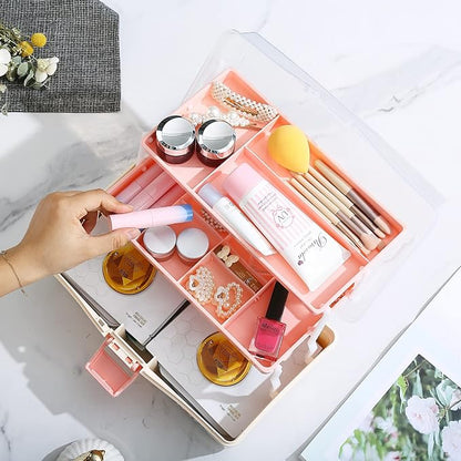 12'' Three-Layer Clear Plastic Storage Box/Tool Box - Image 6