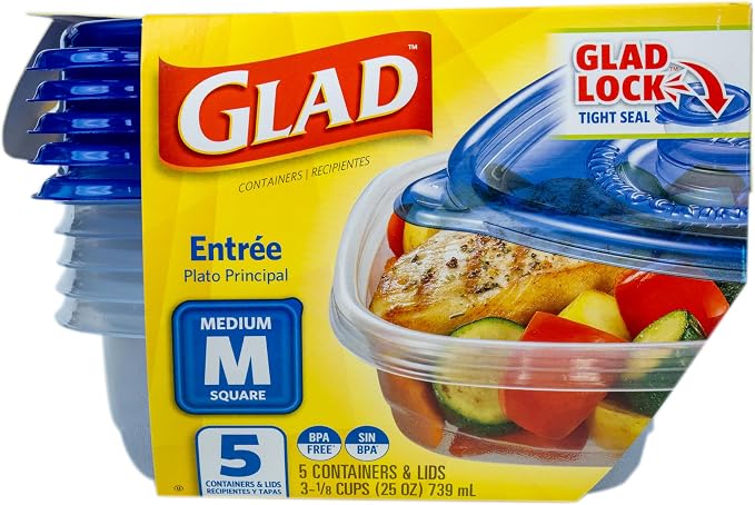 Glad GladWare Entree Food Storage Containers - Image 2