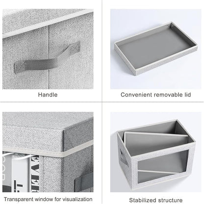 Homsorout Storage Box with Lids - Image 7