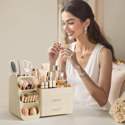 HBlife Makeup Organizer with Brush Holder - Image 6