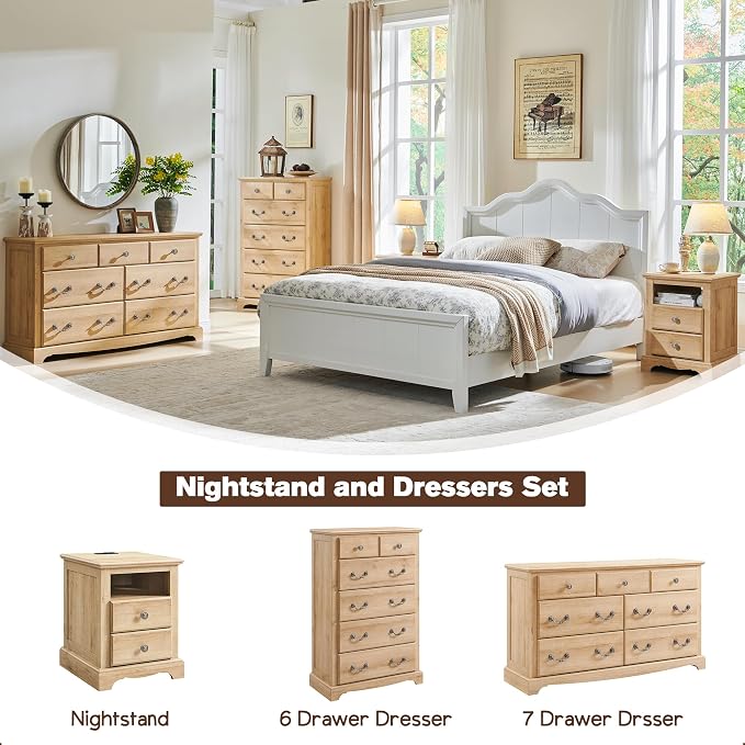 T4TREAM 7 Drawers Dresser Chests - Image 4