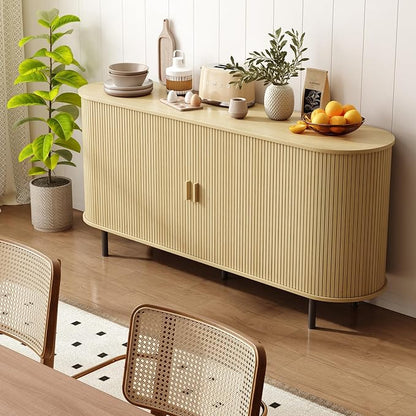 63" Sideboard Buffet Cabinet - Image 6