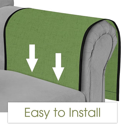 Joywell Armrest Organizer Remote Holder, Piquant Green | - Image 6