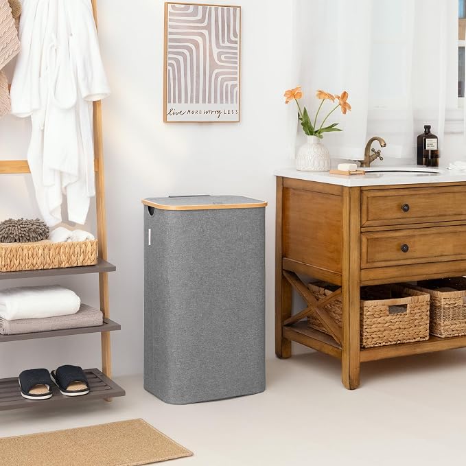 StorageWorks 100L Large Laundry Hamper - Image 8