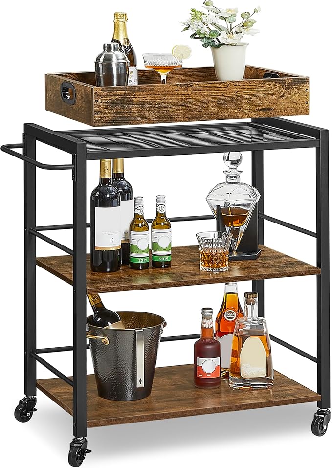 VASAGLE Kitchen Serving Cart by VASAGLEbySONGMICSHOME