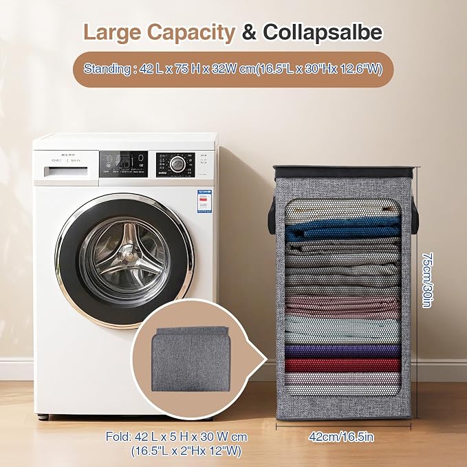 Collapsible Laundry Hamper - Image 2