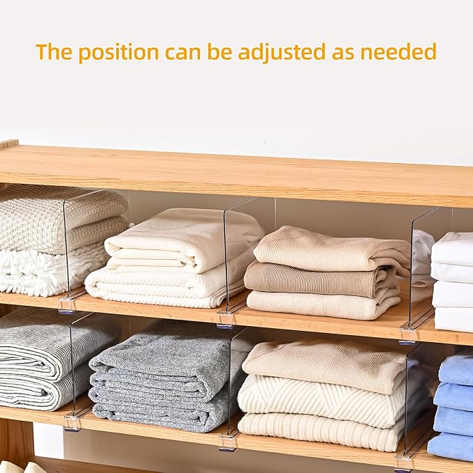 Shelf Dividers，Vertical Purse Organizer - Image 5