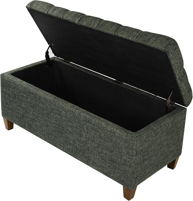 HomePop Ainsley 40" Storage Ottoman Bench - Image 8