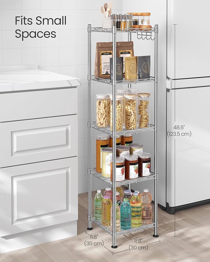 SONGMICS Storage Shelf, Bathroom Shelf - Image 3