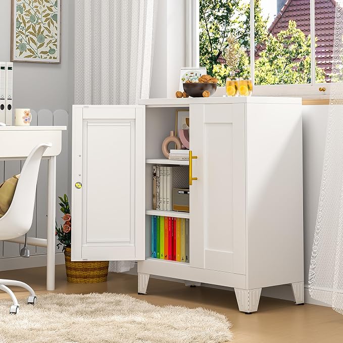 pozdeg 35.43" Metal Storage Cabinet - Image 6
