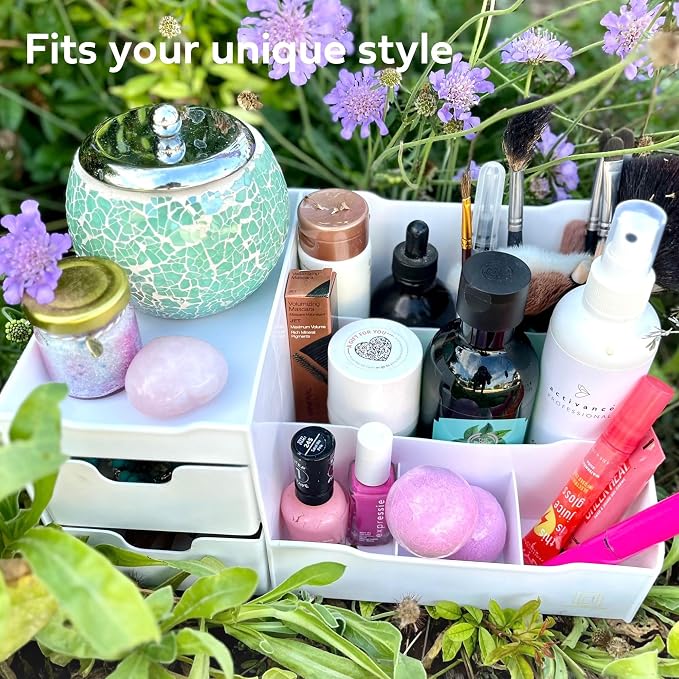 Uncluttered Designs Large Makeup Organizer - Image 9