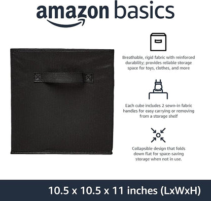 Amazon Basics Collapsible Fabric Storage Cubes Organizer - Image 2