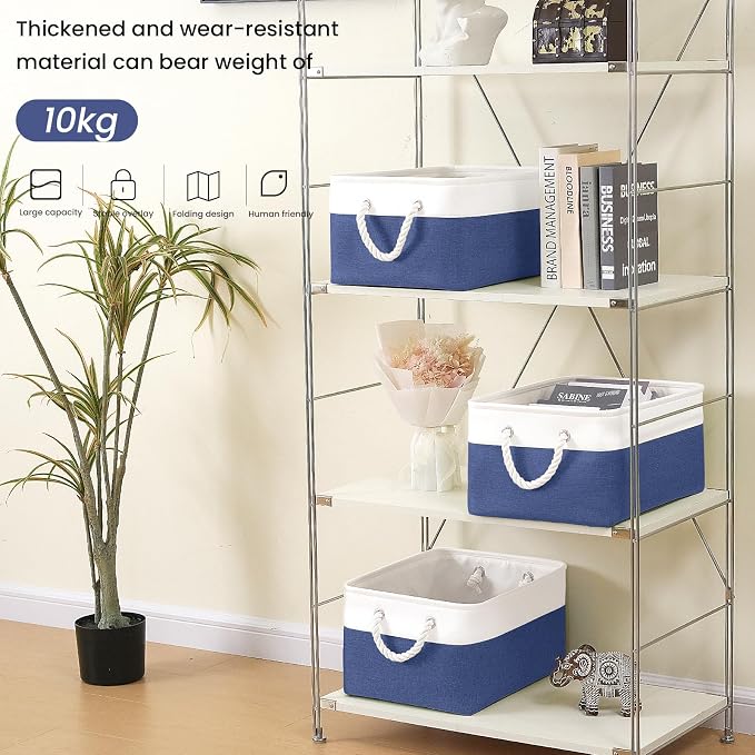 15.7x11.8x8.26 Inch Fabric Large Storage Bins - Image 3