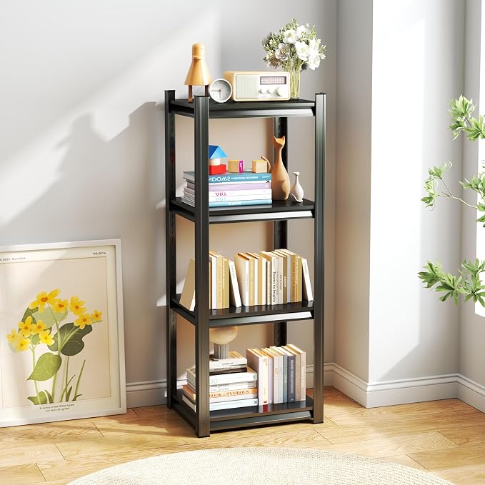 Storage Shelves, Garage Metal Shelving Unit, Adjustable, Double-Layer Column - Image 4
