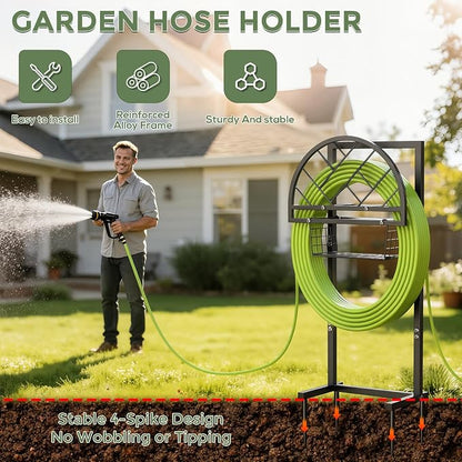 Garden Hose Holder Heavy Duty Water Hose Holder - Image 4