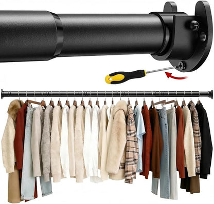 Closet Rods for Hanging Clothes by Besslly