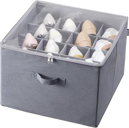 VEVOR Under Bed Shoe Storage Organizer, 1 Pack, 16 Compartments, Underbed Shoe - Image 9