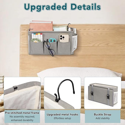 Bedside Caddy Storage Organizer - Image 4