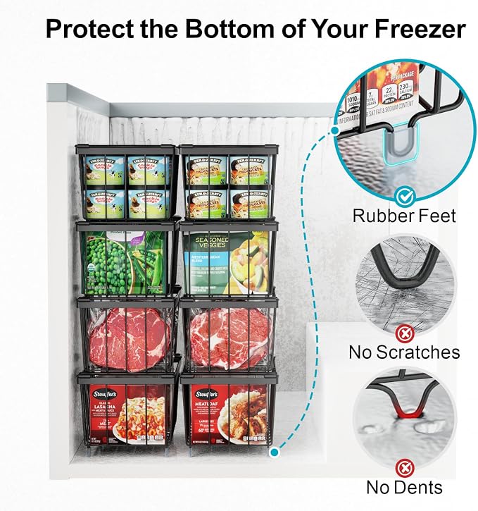 iSPECLE Chest Freezer Organizer Bins - Image 8