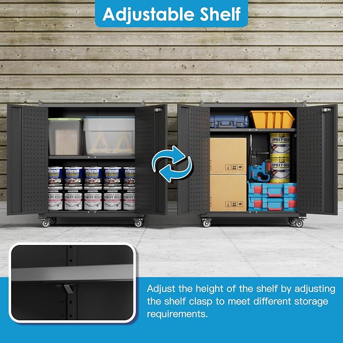 SUXXAN Metal Storage Cabinet - Image 3