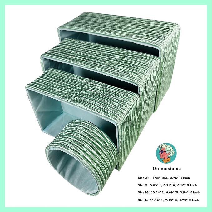 Modern Granny Fashion Decor Vanity Box, Stackable Boxes Decoratives - Image 3