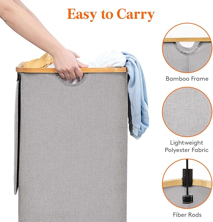 Lifewit 120L Large Laundry Hamper - Image 6