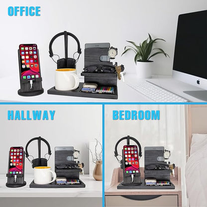 Gift for Men Nightstand Organizer - Image 2