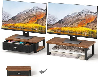 WOHOMO Dual Monitor Stand Riser by WOHOMO