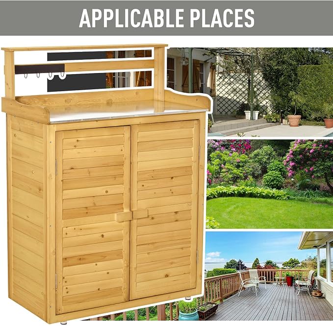 3-Tier Garden Storage Shed - Image 6