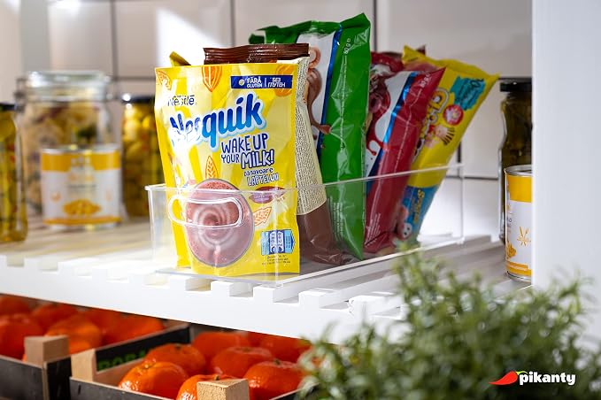Pikanty Clear Refrigerator Organizer Bin - Image 8