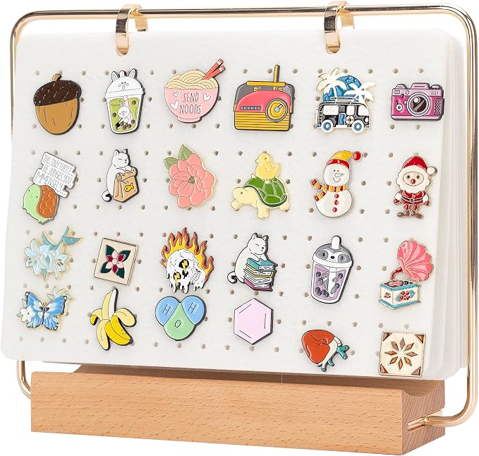 PACMAXI Display Organizers, Brooch Holder, Enamel Pin Pages by PACMAXI