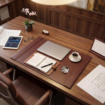 26.5 x 17.3 Inch Leather Desk Pad Protector - Image 3