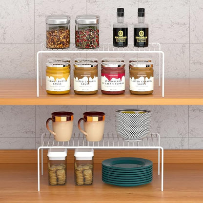 iPEGTOP Kitchen Cabinet Storage Shelf Rack - Image 5