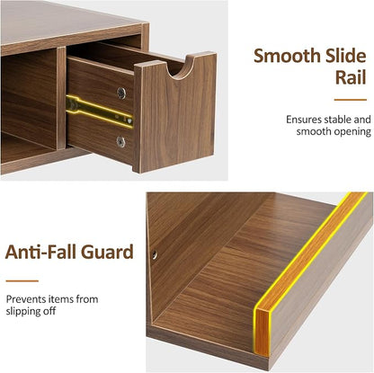 Afuly Walnut Floating Nightstand - Image 9