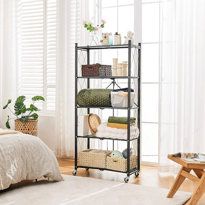 BRIAN & DANY 5-Tier Foldable Storage Shelves - Image 2