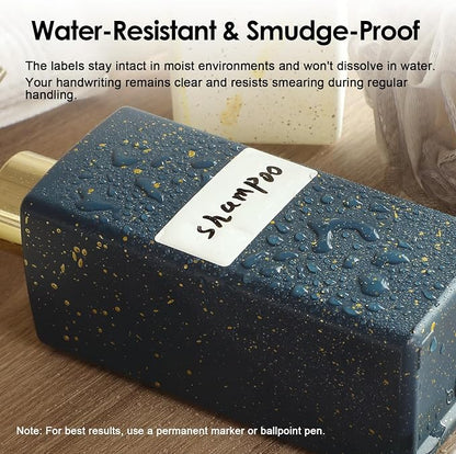 MaxGear 1000 Removable Freezer Labels 1x2 Inch | Waterproof Oil Resistant - Image 4