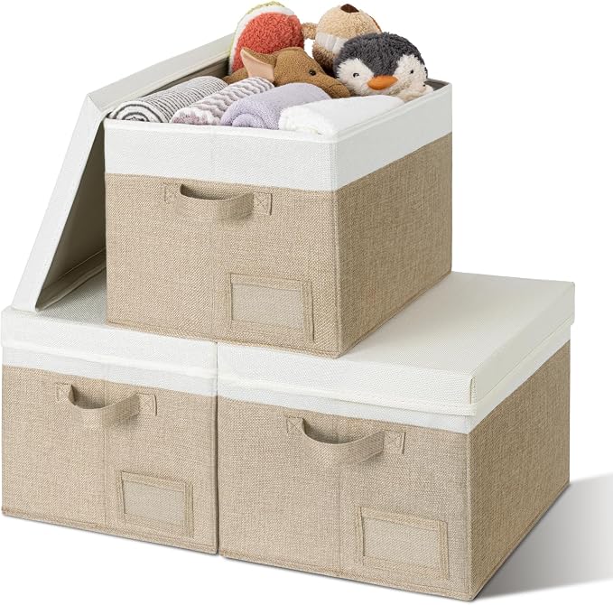 GRANNY SAYS Storage Bins with Lids, Storage Baskets by GRANNYSAYS